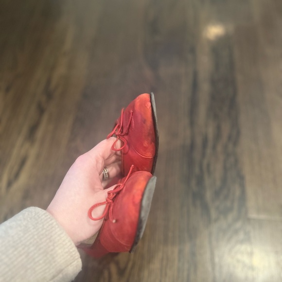 Chanel Ballet Flats - gorgeous red! - Picture 5 of 8